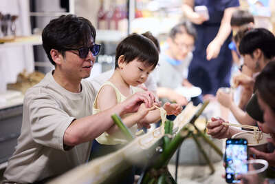 GOOD NEWS STORE × 真砂喜之助製麺所　流しそうめん