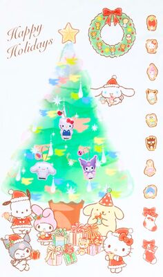 サンリオ　光るマスコットストラップ　クリスマス　2003 ノベルティ サンリオ 光る マスコットストラップ クリスマス 2003