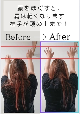 自律神経を整えるヘッドスパ　メニュー