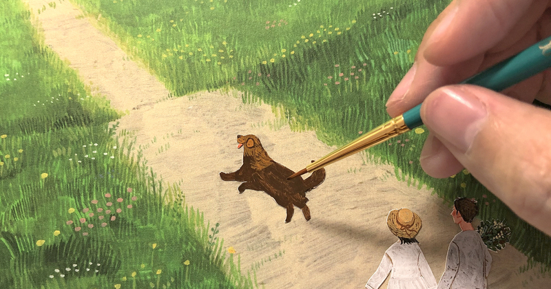 11/1(土) 東京蚤の市・手紙舎雑貨店開催／くのまり「絵の中の