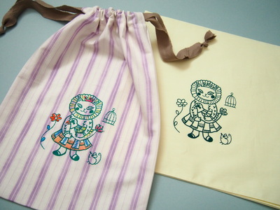 6月28日（土）artist in「刺繍CAFE〜 自由にステッチ、刺繍の布小物づくり〜」