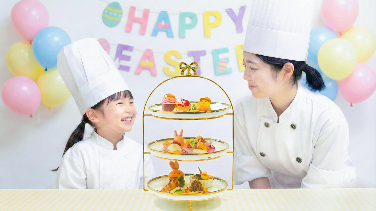 【会員限定】ホテルで楽しむ春のイースター♪ キッズパティシエ体験