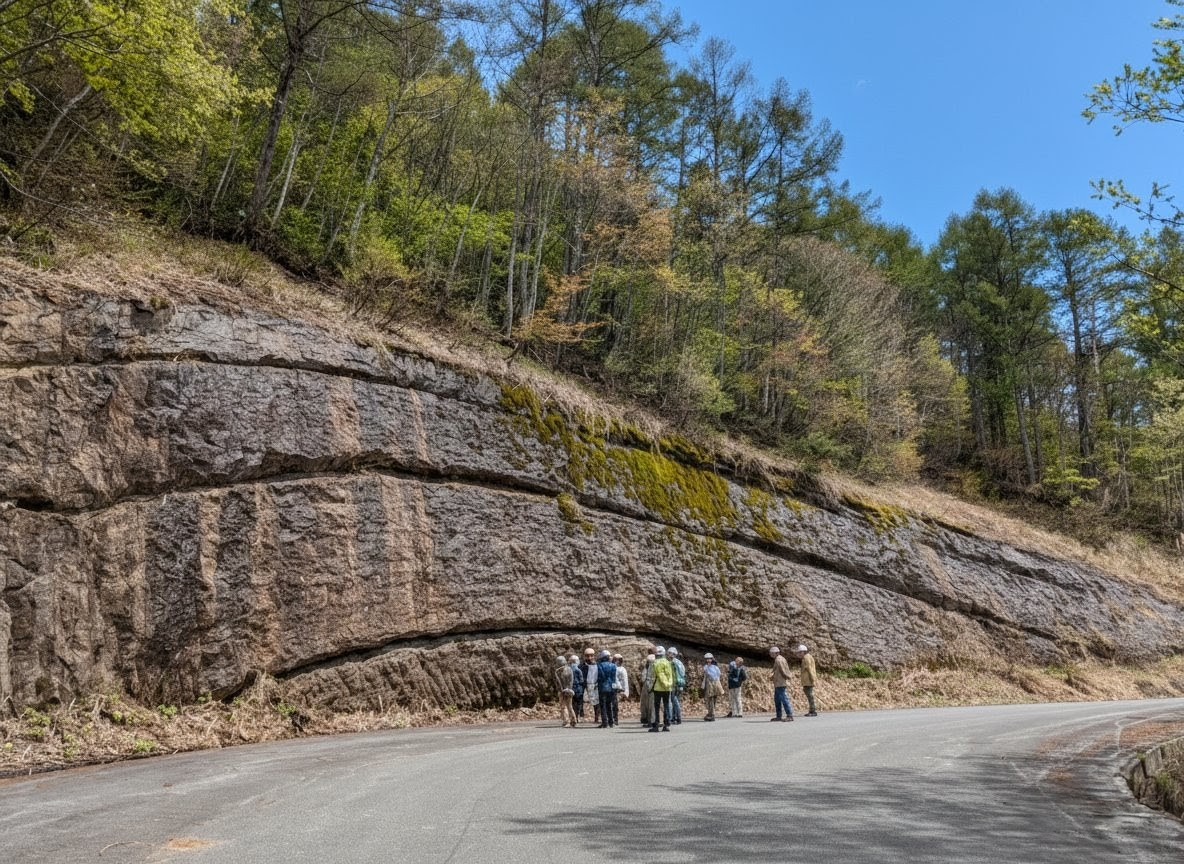 コース番号6531　奥裾花渓谷と入笠山地質ウォーク 3日間