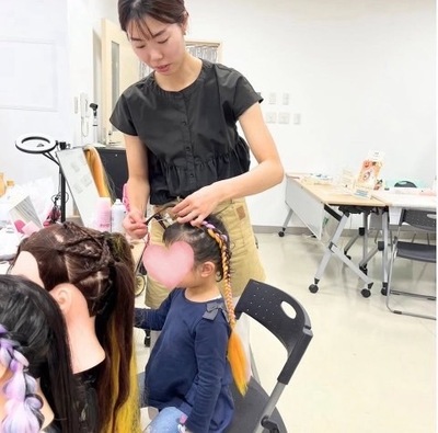 【Keitto】ユニコーンヘア体験