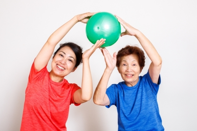 シニアのためのバランスアップ