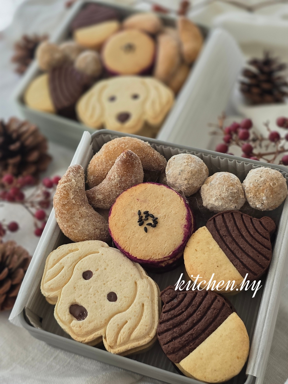 11月 季節のお楽しみレッスン『クッキー缶』レッスン