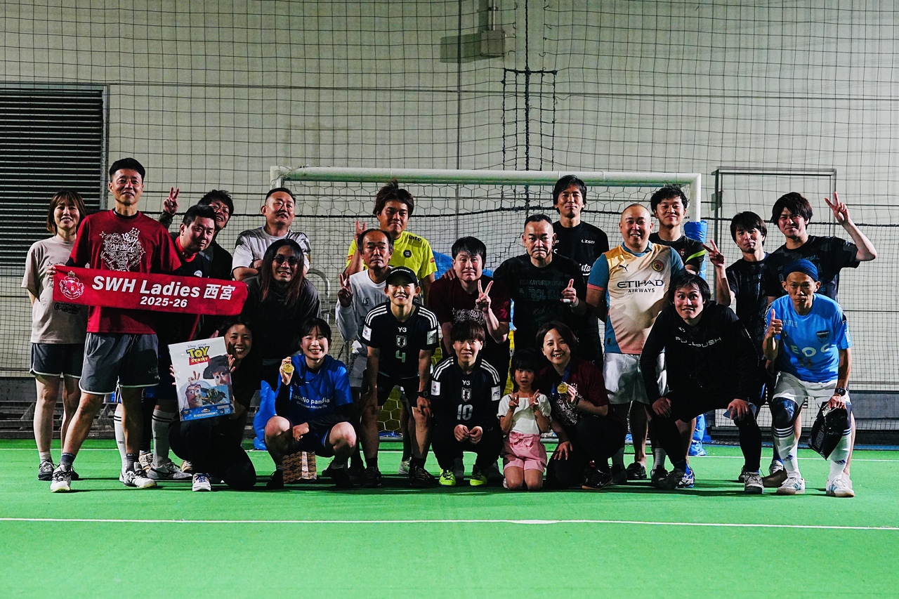 ×SWHレディース西宮コラボ個サル（上新庄2階）