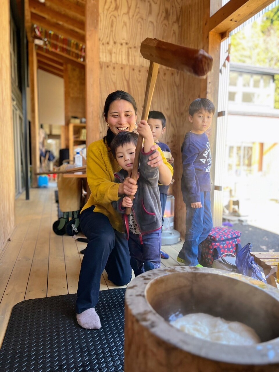 12/27㈯イベントお餅つき