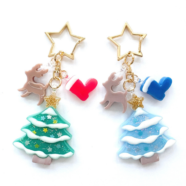 【アクロスプラザ野洲店】レジンで作るクリスマスキーホルダー