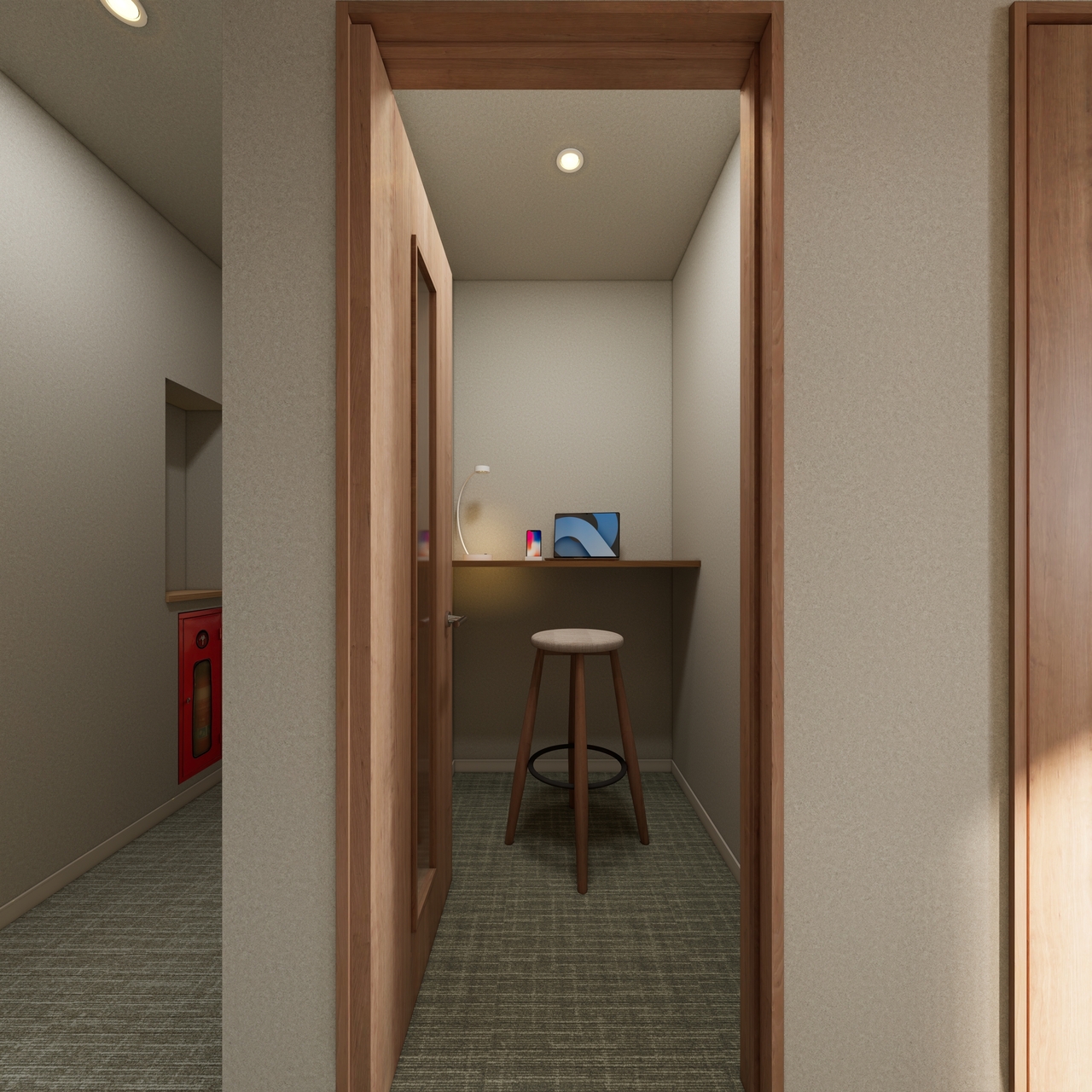 （学芸大学）TELブース－F