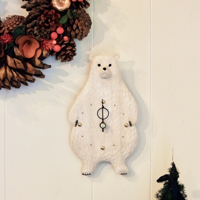 【〆切】12/8、12/15 KIYATAの本格木彫り掛時計ワークショップ／参加申し込み抽選