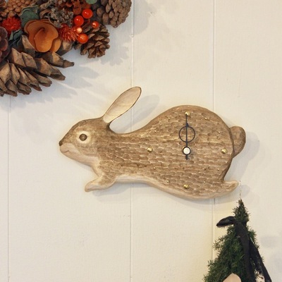 【〆切】12/8、12/15 KIYATAの本格木彫り掛時計ワークショップ／参加申し込み抽選