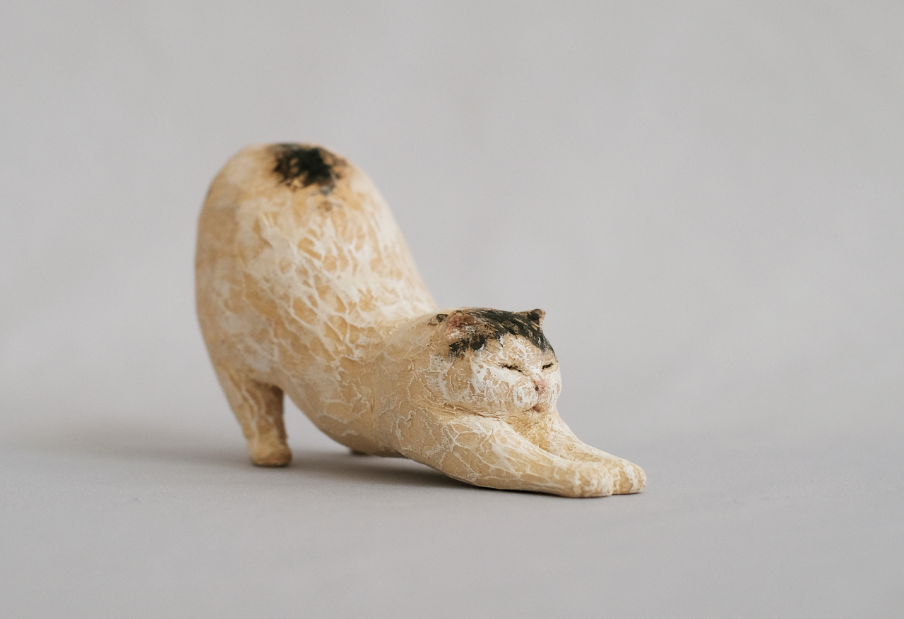 ＜満員・11/15〆切済み＞木彫りの猫をつくろう 2日間コース｜12/6(土)･12/7(日)【対象:中学生以上】