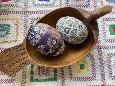 【POP-UP】イースターエッグ手まり　（８等分組み合わせ）