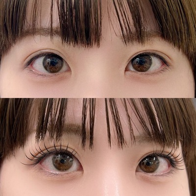 似合わせマツエク(フラットラッシュ)