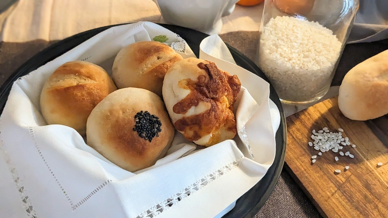 2/18_【生米パン基礎】生米丸パンレッスン/山口市