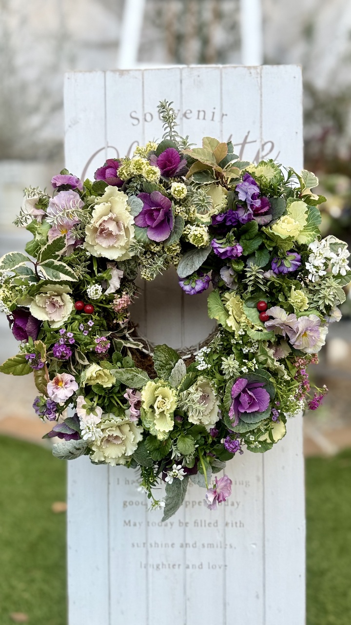 12月🔔1dayレッスン・Xmasリースギャザリング