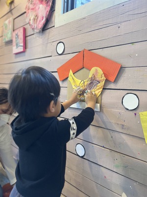 Angel★2/18 不思議なしゃりしゃり絵の具でゆきあそび♪(1歳半～3歳代）