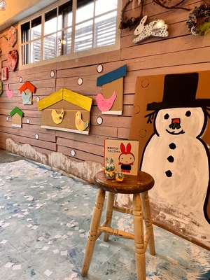 Angel★2/18 不思議なしゃりしゃり絵の具でゆきあそび♪(1歳半～3歳代）