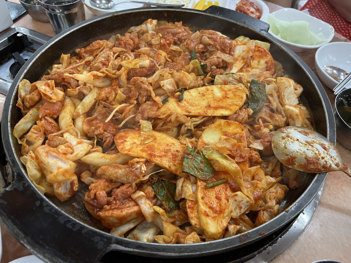 2025　2月　韓国料理を作ってみよう会　vol.3  at  eleven2nd  （ タッカルビ・コマキンパ）