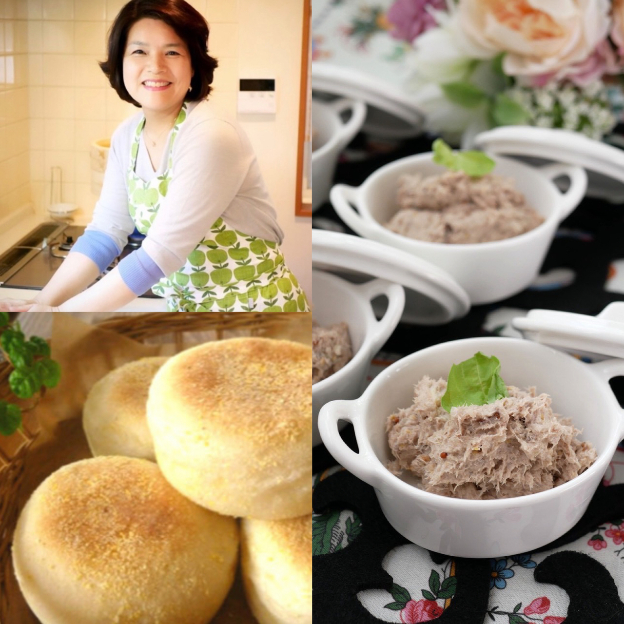 鯖リエットとイングリッシュマフィン