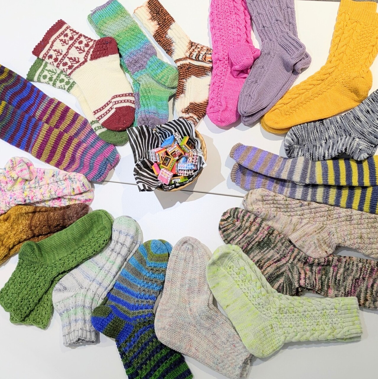 12/13（土）休日版　靴下を編んで履く会★