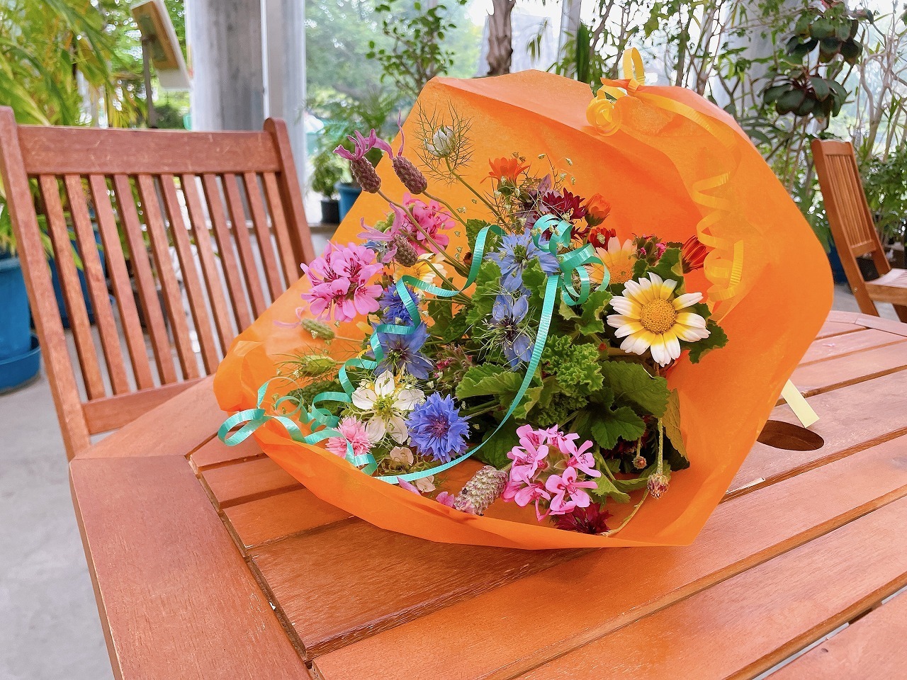 【予約制】ハーブ園散策とブーケ制作