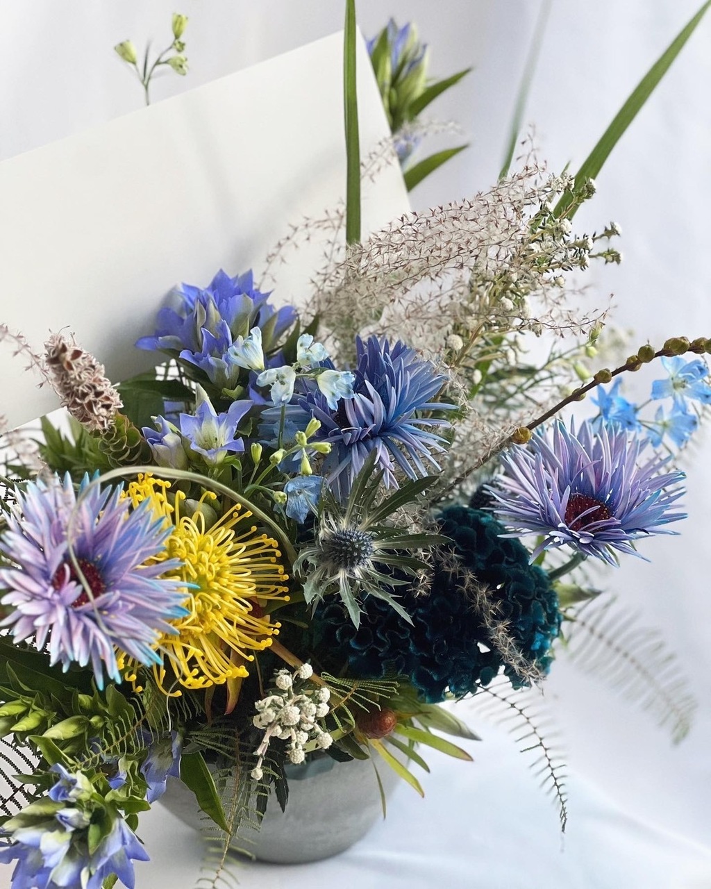 RENEWAL!【季節の花遊びCLASS】毎月テーマがかわる、アレンジメントの趣味CLASS