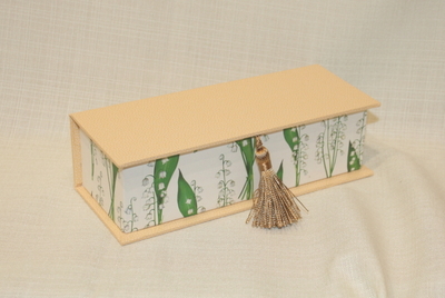 【はじめてのカルトナージュ】めがねケース　1月10日(土)・24日(土)　＊中学生以上