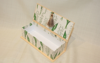 【はじめてのカルトナージュ】めがねケース　1月10日(土)・24日(土)　＊中学生以上