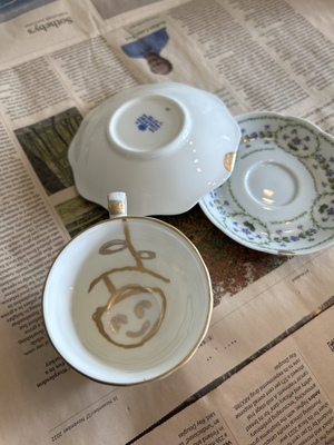 ＜金継ぎ&インド料理とマサラチャイ＞割れた器をリニューアル＆ベジタリアンインド料理