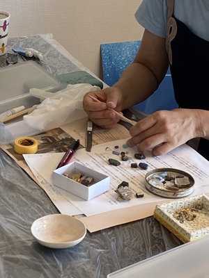 ＜金継ぎ&インド料理とマサラチャイ＞割れた器をリニューアル＆ベジタリアンインド料理