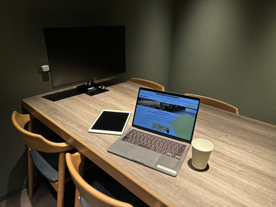 【1～6名BOX席】八王子駅徒歩3分！ドリンクバー/モニター/Wi-Fi/充電器/テレワークやWeb会議に最適