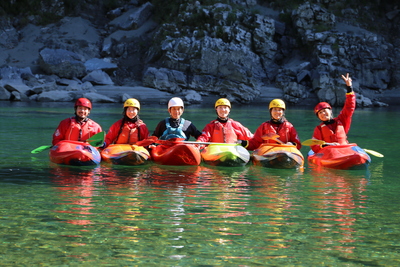 Kayaking Trip in Iya Valley【Intermediate】
