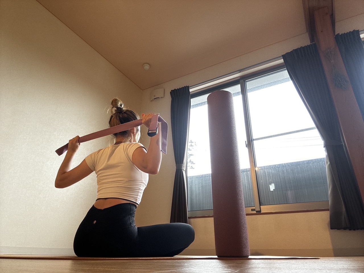 背中ほぐしヨガ　Nanase