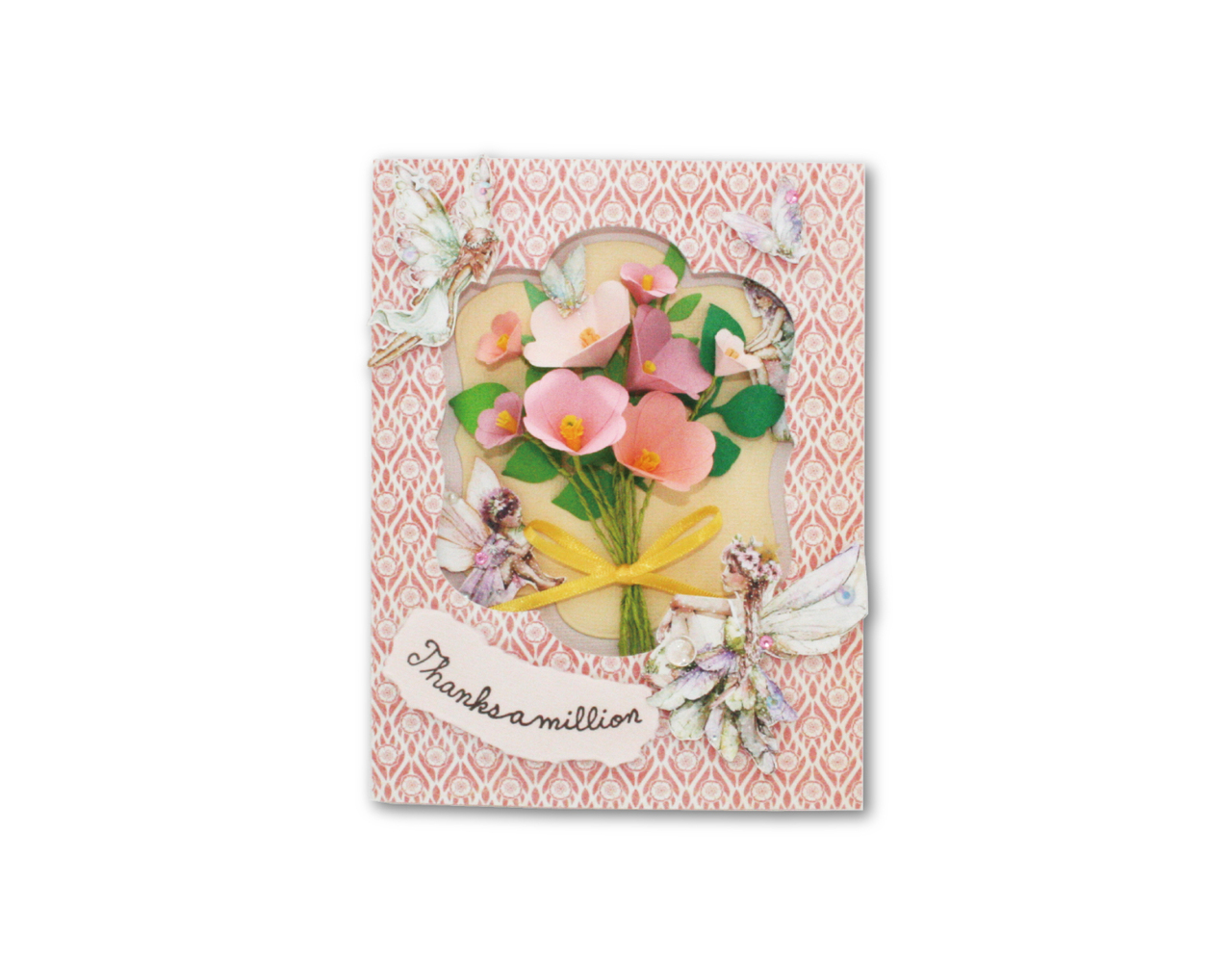 【カードメイキング】A bouquet of flower　3月8日(日)＊中学生以上