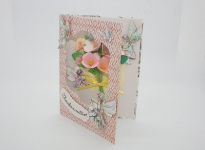 【カードメイキング】A bouquet of flower　3月8日(日)＊中学生以上