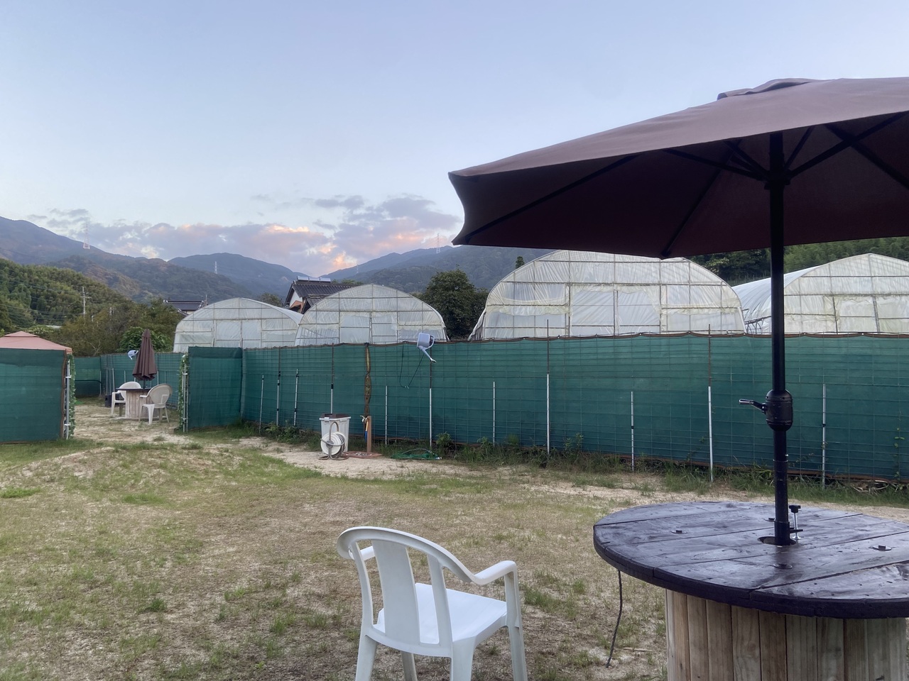 ゆったりと貸し切りドッグラン