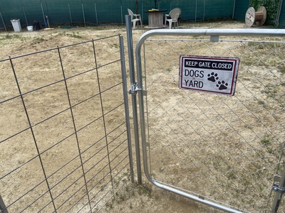 ゆったりと貸し切りドッグラン