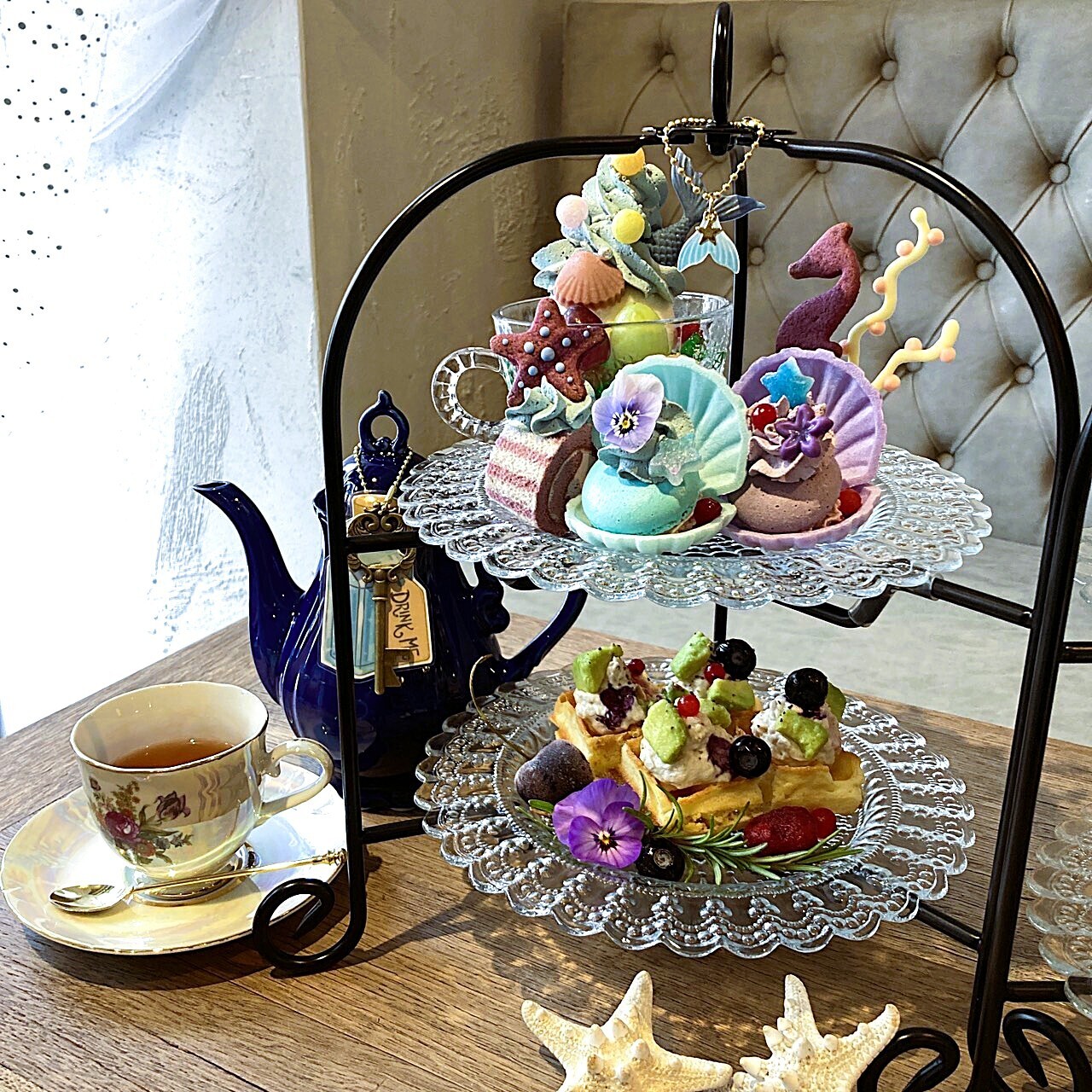 マーメイド パレス アフタヌーンティー🫖 6380円 × ご人数分