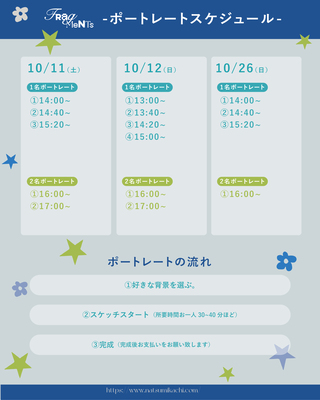 個展【 IFRAGMENTS】ポートレートイベント