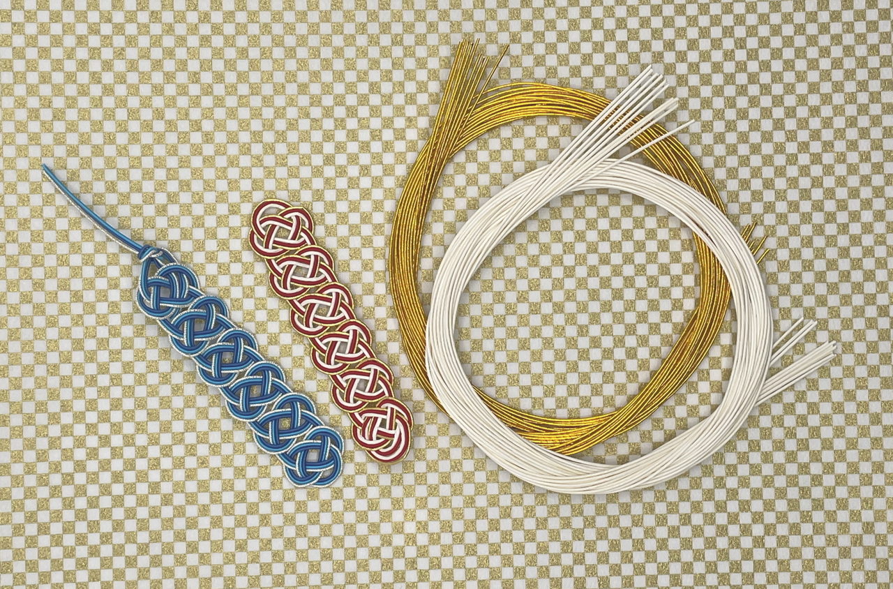 【 はじめての水引 】あわじ結びでしおりを作ろう！  8月1日(金)＊中学生以上