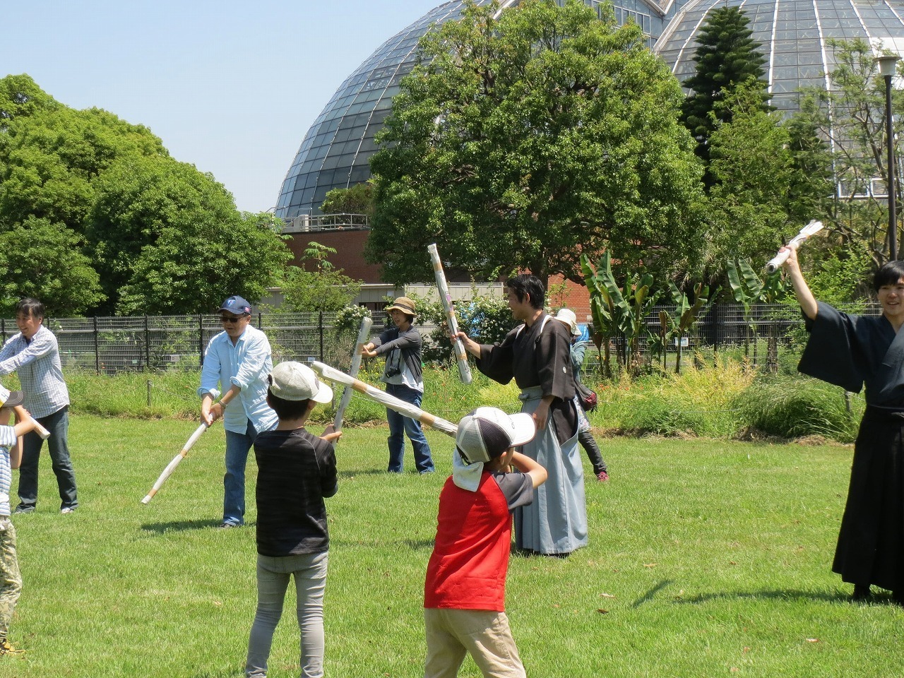 【予約制】チャンバラでおさむらいさんになろう！