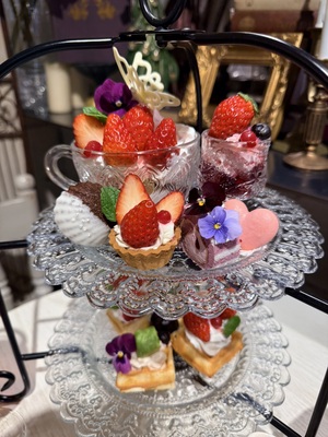 「プレミアムティータイムプラン」お好きなパフェ1品＋紅茶飲み放題 🫖3990円×ご人数分