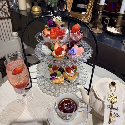 「プレミアムティータイムプラン」お好きなパフェ1品＋紅茶飲み放題 🫖3990円×ご人数分