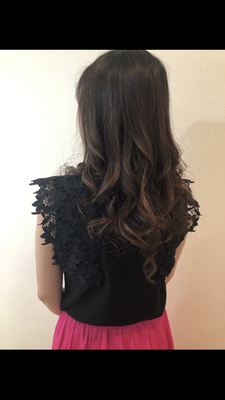 ヘアセット　空席確認・予約する