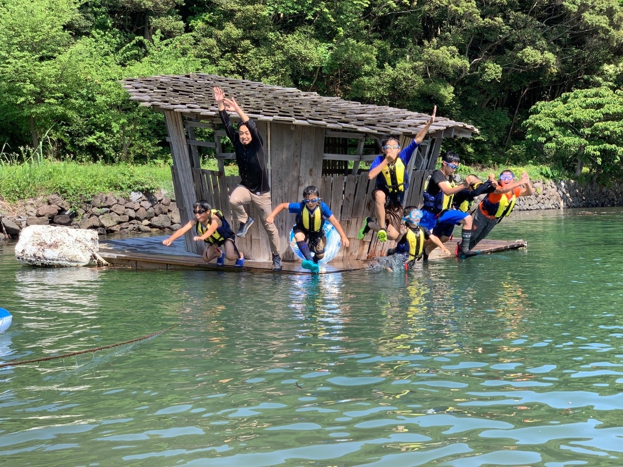 無人島体験(2日目)_長崎プログラム_ポケマルおやこ地方留学2025夏