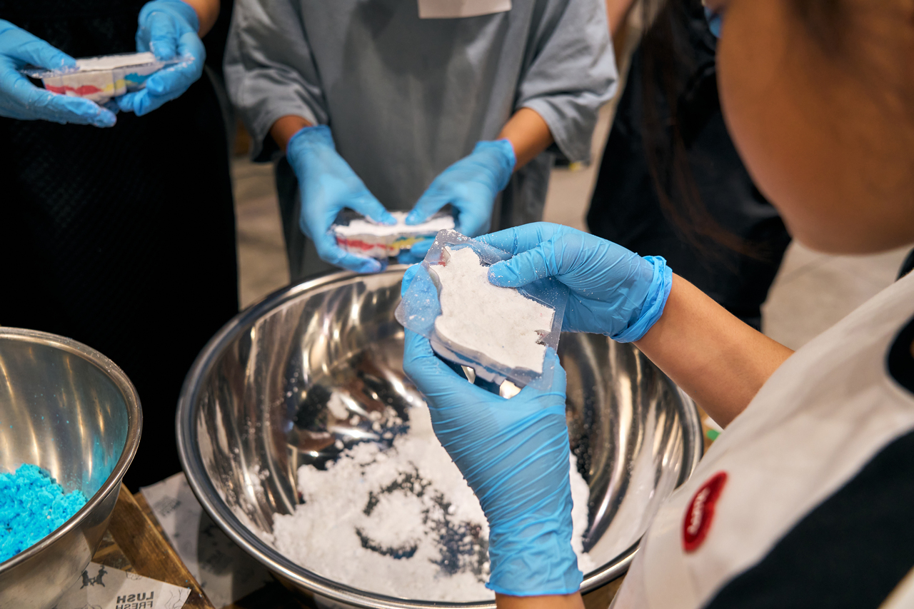 ⑤『製造体験 (バスアイテム)』