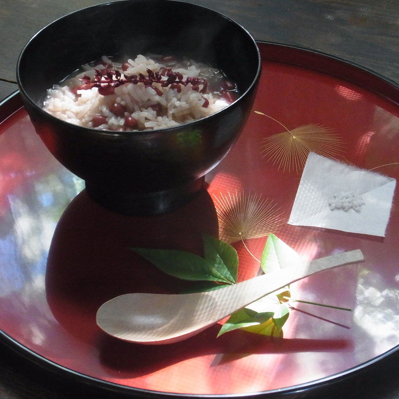 H/WVの庭草野草巡りして、ART FARMのヤブツルアズキで小豆粥　2/15（日）11:00-12:30頃