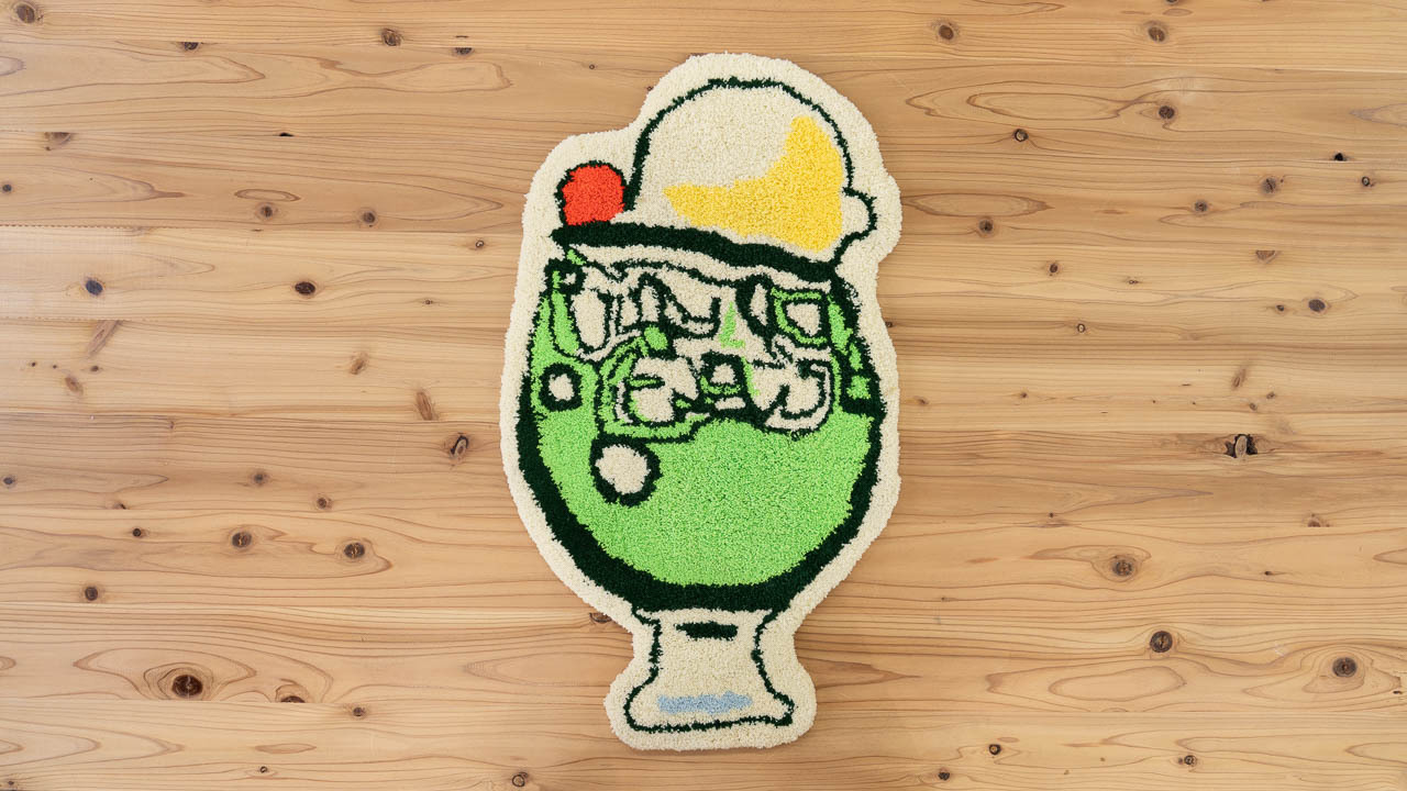 【NUULOOP】04／2人で1枚オリジナルラグ60✕60サイズ